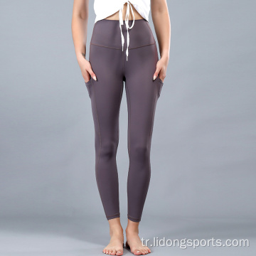 Sıcak Satış Bayan Yoga Giyim 2022 Streç Kumaşlar Kadın Yoga Pantolon Hızla Abseri Azalamak Yoga Pantolon